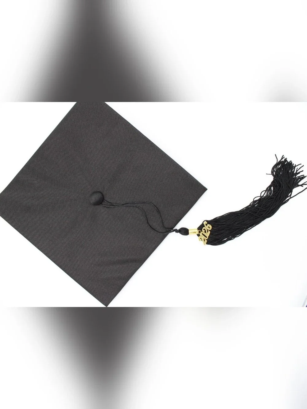 Kids Kindergarten Graduation Cap & Gown – Matte Black